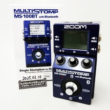ZOOM MS-100BT MULTI STOMP com Pedal Multi Efeitos Guitarra Bluetooth Usado no Japão comprar usado  Enviando para Brazil