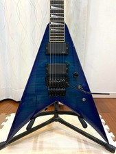 Usado, Guitarra elétrica Jackson Stars King V EMG azul do Japão comprar usado  Enviando para Brazil