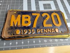 Placa de licença 1935 Pensilvânia MB720 comprar usado  Enviando para Brazil