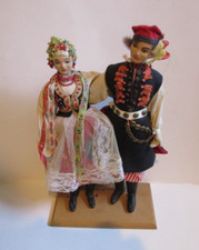 Muñecas folclóricas polacas vintage hechas a mano segunda mano  Embacar hacia Mexico