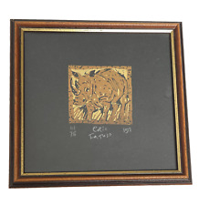 Rhinoceros limited edition for sale  BRISTOL