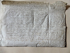 Normandie parchemin 1540 d'occasion  Morestel