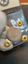 Centesimi esagono 1919 usato  Verceia