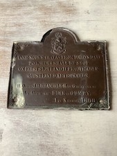 1868 poacher warning for sale  CHESTERFIELD