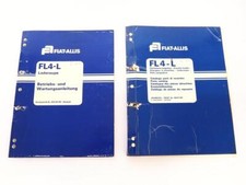 Usado, Fiat Allis Fiatallis FL4-L Laderaupe Betriebsanleitung Ersatzteilliste 1980 comprar usado  Enviando para Brazil