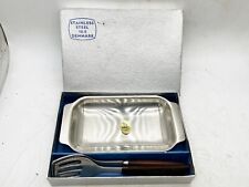 Vintage stainless steel usato  Spedire a Italy