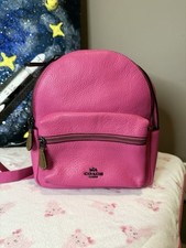 Mini mochila COACH x Keith Haring couro pebble F11769 comprar usado  Enviando para Brazil