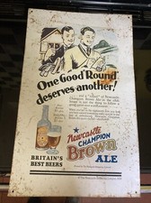 Original. newcastle brown for sale  WHITCHURCH
