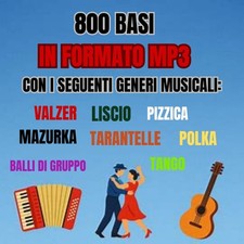 800 basi musicali usato  Lagonegro