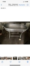 Edelstahl mengmulde 150l gebraucht kaufen  Biblis