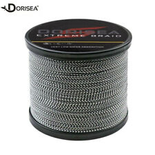 Linha de pesca trançada Dorisea 6 lb ~ 300 lb preto e branco Pe 100 m 300 m 500 m 1000 m 2000 m comprar usado  Enviando para Brazil