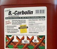 10l carbolin holzschutzlasur gebraucht kaufen  Raubach