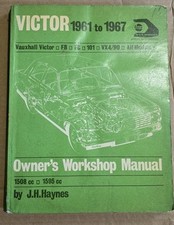 Vintage haynes manual for sale  LONDON