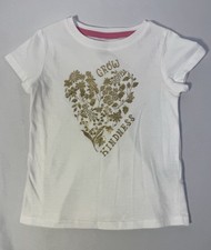 Camiseta Epic Threads Floral Top Grow Kindness Estampada Coração Dourado Meninas Tamanho 3T, usado comprar usado  Enviando para Brazil