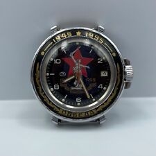 Relógio soviético vintage Vostok anfíbio aniversário 17 joias mecânico masculino URSS, usado comprar usado  Enviando para Brazil