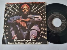 7" Single Marvin Gaye - Trouble man/ Distant lover LIVE Vinyl, usado comprar usado  Enviando para Brazil