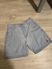 Shorts jeans masculino Billabong azul cinza tamanho 32 desgastado, usado comprar usado  Enviando para Brazil