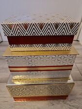 Set gold red for sale  KETTERING