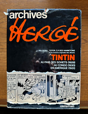 Hergé tintin archives d'occasion  Expédié en Belgium