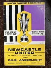 Newcastle united anderlecht for sale  ABERDEEN