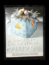 Alemagna panettoni pubblicità usato  Italia