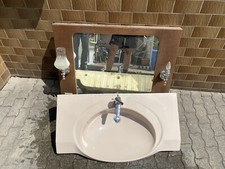 Waschbecken spiegelschrank gebraucht kaufen  Contwig