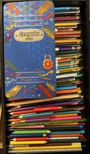 Usado, 150+ Lápis de Cor Lote Misto Crayola, Art 101, Prismacolor Verithin, Estanho e Mais comprar usado  Enviando para Brazil