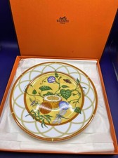 Plato decorativo de porcelana Hermes La Siesta D'Hermes 22,5 cm / 8,9 pulgadas con caja segunda mano  Embacar hacia Mexico