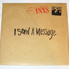 INXS I Send A Message 7" UK Pack 45 Envelope Promo 1984 84 Mercury Pack Postcard comprar usado  Enviando para Brazil