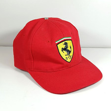 Vintage ferrari cap for sale  LEATHERHEAD