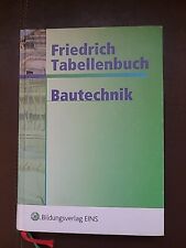 Friedrich tabellenbuch bautech gebraucht kaufen  Lengerich