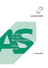 Klausuren zwischenprüfung öf gebraucht kaufen  Berlin