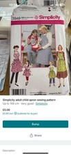Simplicity 3949 adult for sale  SOUTHMINSTER