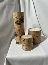 Birch wrapped pillar for sale  Friendship