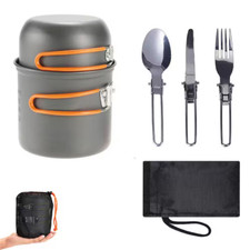 5pcs camping cookware d'occasion  Expédié en France