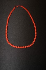 Collana perle corallo usato  Bologna