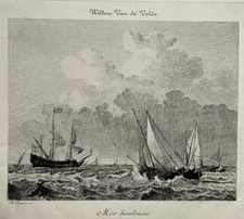 Sea bouleuse engraving d'occasion  Expédié en Belgium