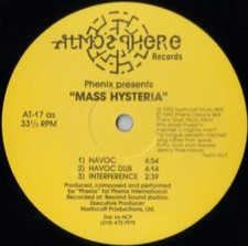 Phenix mass hysteria usato  Roma