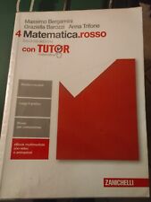 Matematica.rosso vol.4 zaniche usato  Zandobbio