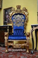 Poltrona trono stile usato  Roma