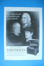 Publicite presse ducretet d'occasion  Mazamet
