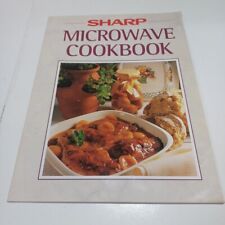 Livro de receitas Sharp para forno de micro-ondas brochura instrucional ilustrado colorido, usado comprar usado  Enviando para Brazil