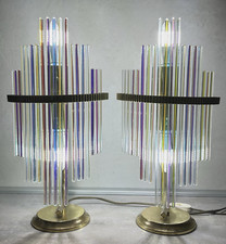 Coppia lampade tavolo usato  Oria