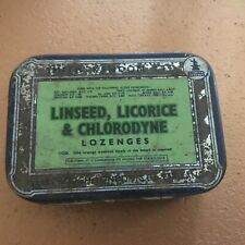 Linseed licorice chlorodyne for sale  WATFORD