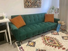 Green spacious sofa for sale  SOUTHAMPTON