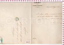 C9239 foglio 1862 usato  Como