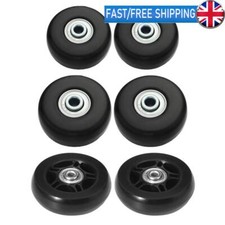 Pair rubber casters for sale  UK