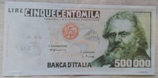 500000 lire carducci usato  Serino