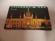 Telecarte danemark ecu d'occasion  Dunkerque-