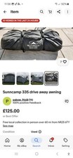 Suncamp awning for sale  STAMFORD
